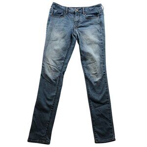 American Eagle Womens Jeans Size 6 Skinny Jeggings Blue Denim Casual Classic